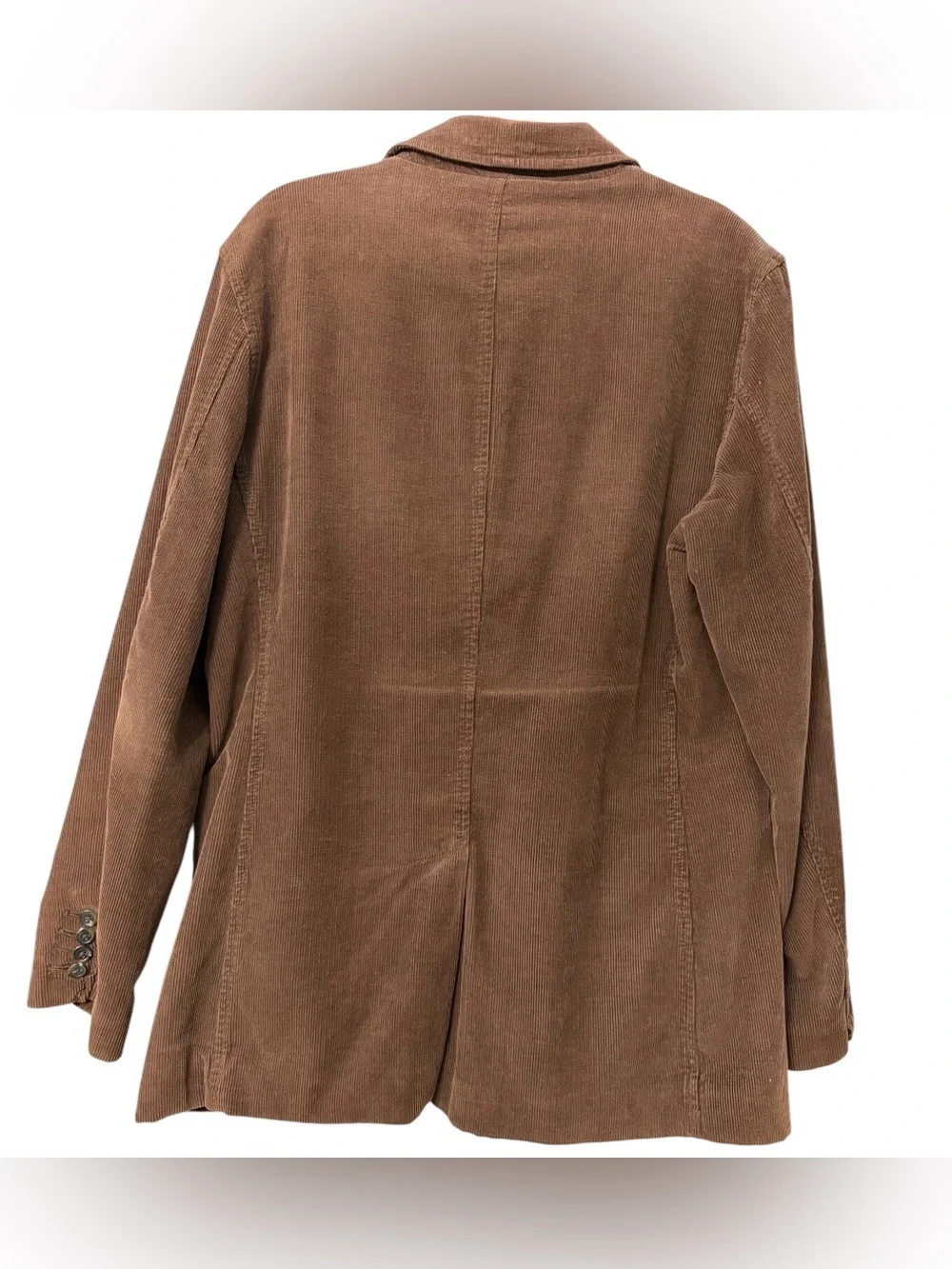 J.Crew Men’s Brown Corduroy Blazer Sport Coat 100% Cotton Size Medium